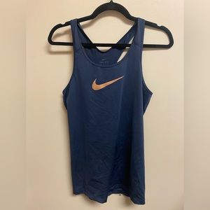 Nike Dri-Fit Black Workout Tank Top sz L